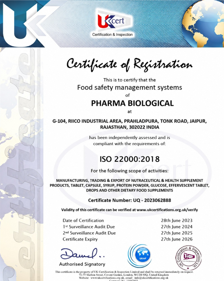 ISO 22000 : 2018